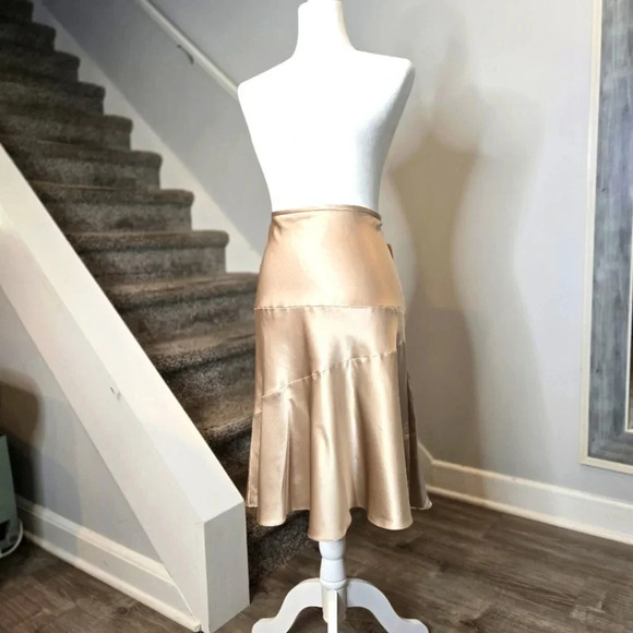 Contex Silk Midi Skirt Size  8 - Picture 1 of 8
